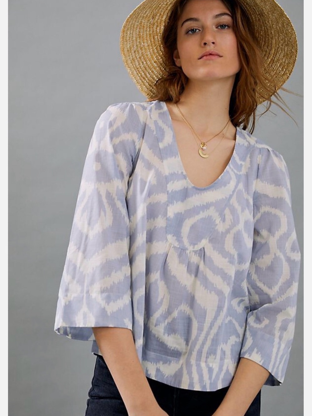 Anthropologie Laverne Blouse - S